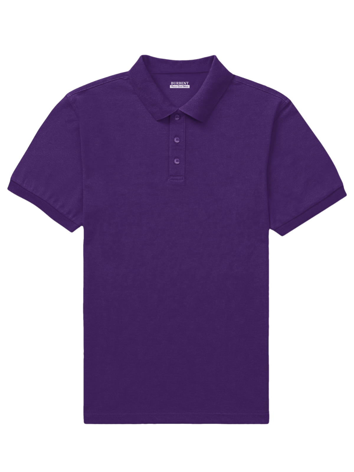 Purple Polo for Men - BURBENT®
