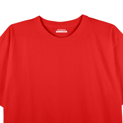 Red Unisex Regular Fit Tshirt - BURBENT®