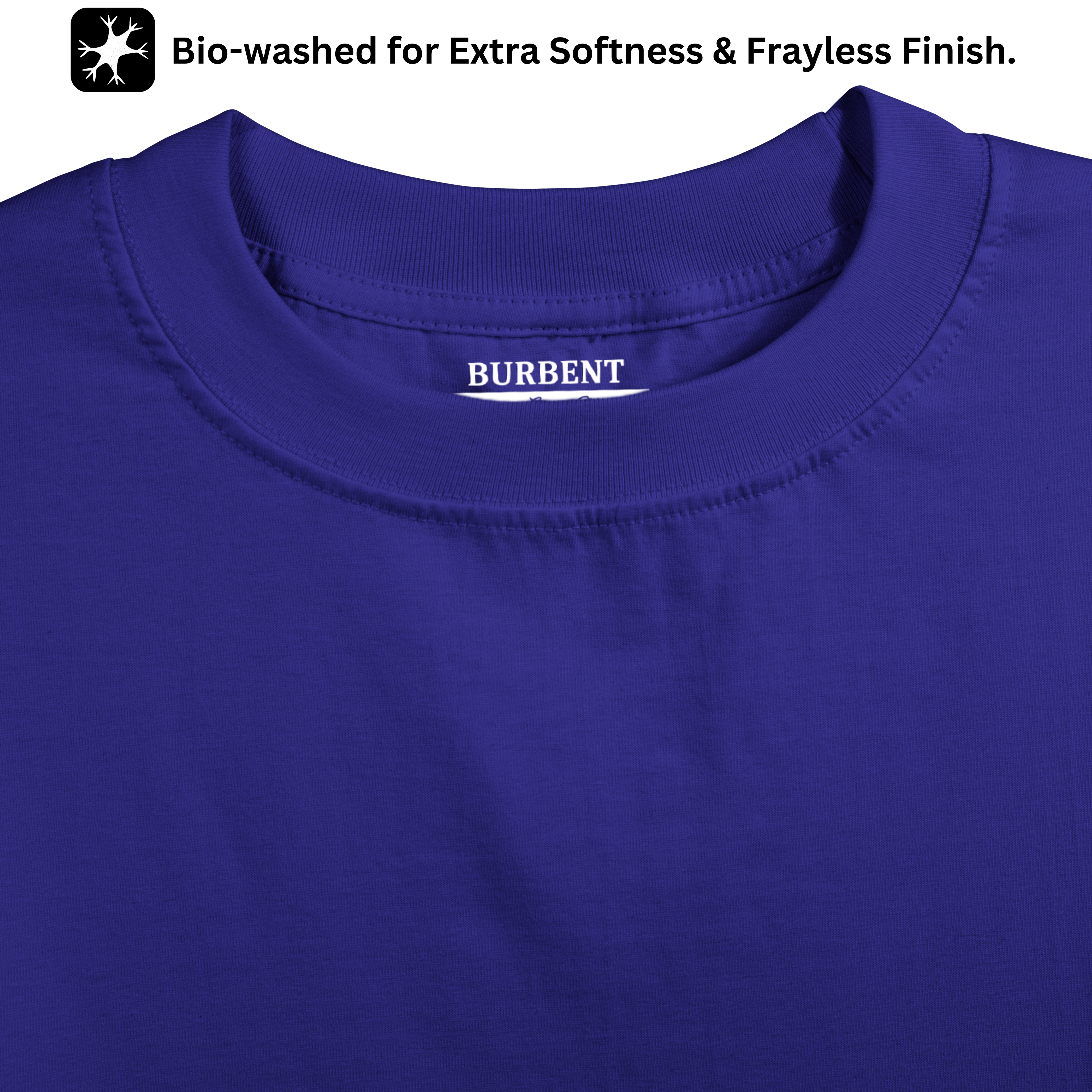 Royal Blue Oversized Fit Unisex Tshirt