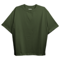 Olive Green Oversized Fit Unisex Tshirt
