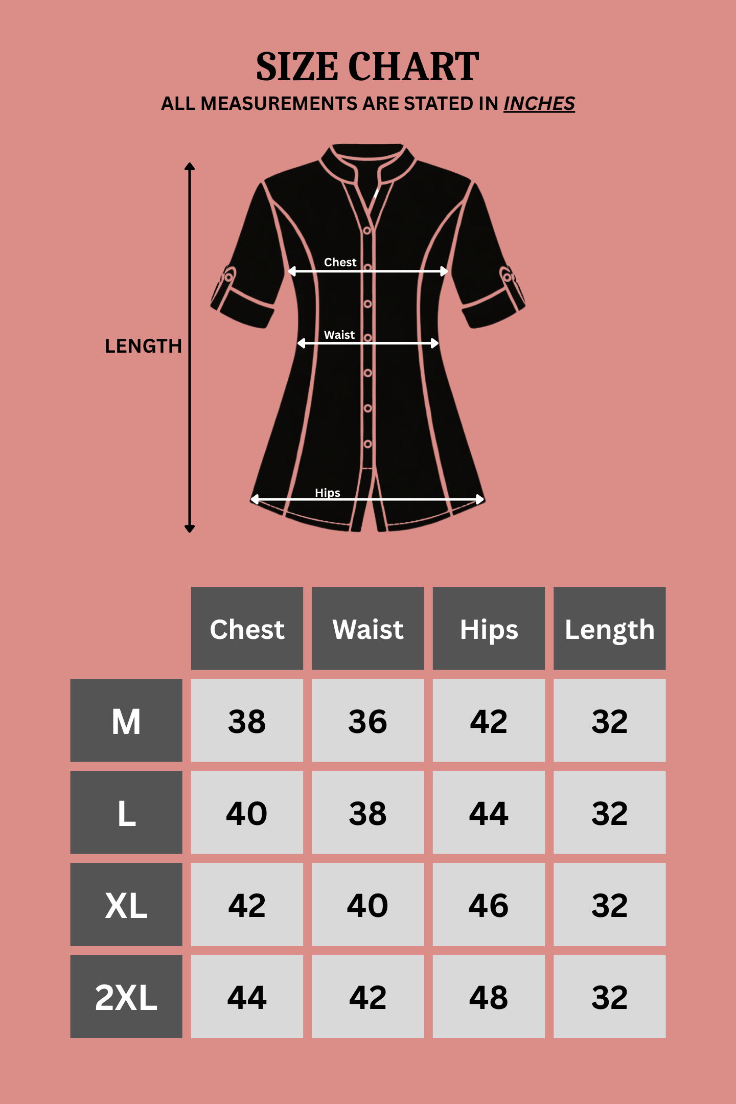 Indigo Hand Block Printed A-Line Kurti