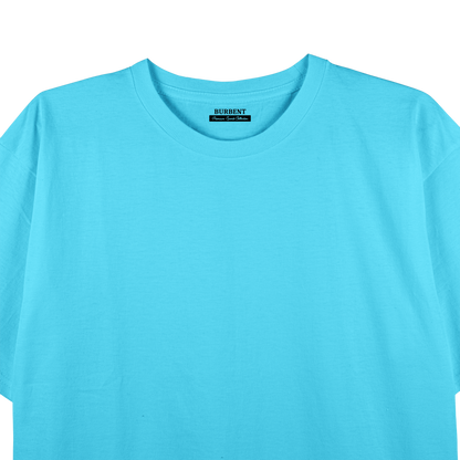 Sky Blue Unisex Regular Fit Tshirt - BURBENT®