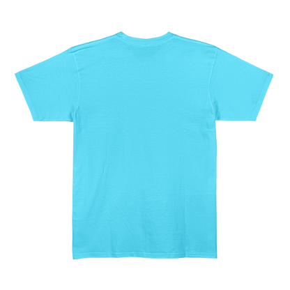 Sky Blue Unisex Regular Fit Tshirt - BURBENT®