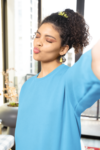 Baby Blue Unisex Crew Neck Sweatshirt - BURBENT®