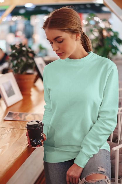 Mint Unisex Crew Neck Sweatshirt - BURBENT®