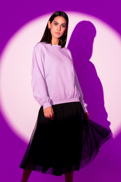 Lavender Unisex Crew Neck Sweatshirt - BURBENT®