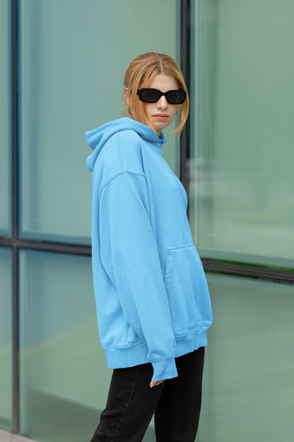Baby Blue Unisex Sweatshirt Hoodie - BURBENT®