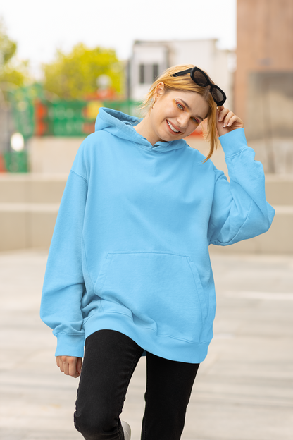 Baby Blue Unisex Sweatshirt Hoodie - BURBENT®