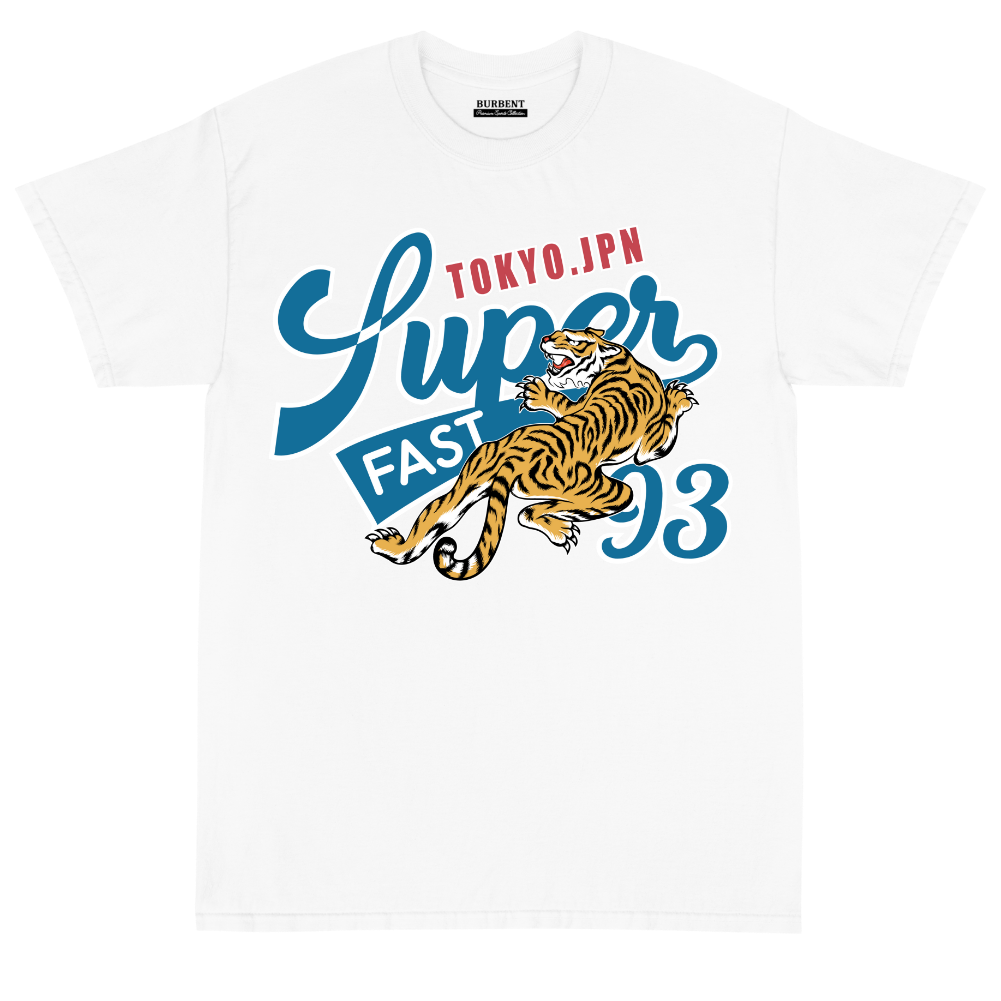 Superfast Tokyo Tiger Unisex Premium Cotton T-Shirt