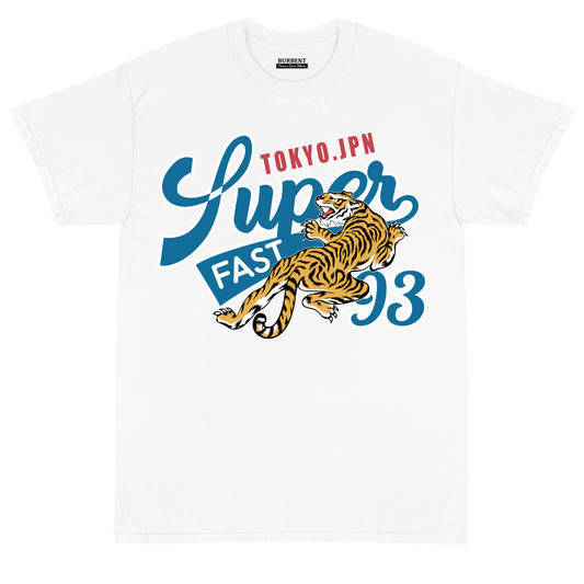 Superfast Tokyo Tiger Unisex Premium Cotton T-Shirt