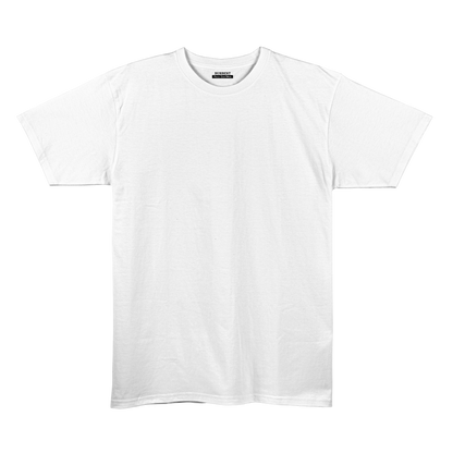 White Unisex Regular Fit Tshirt - BURBENT®