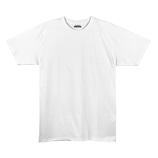 White Unisex Regular Fit Tshirt - BURBENT®