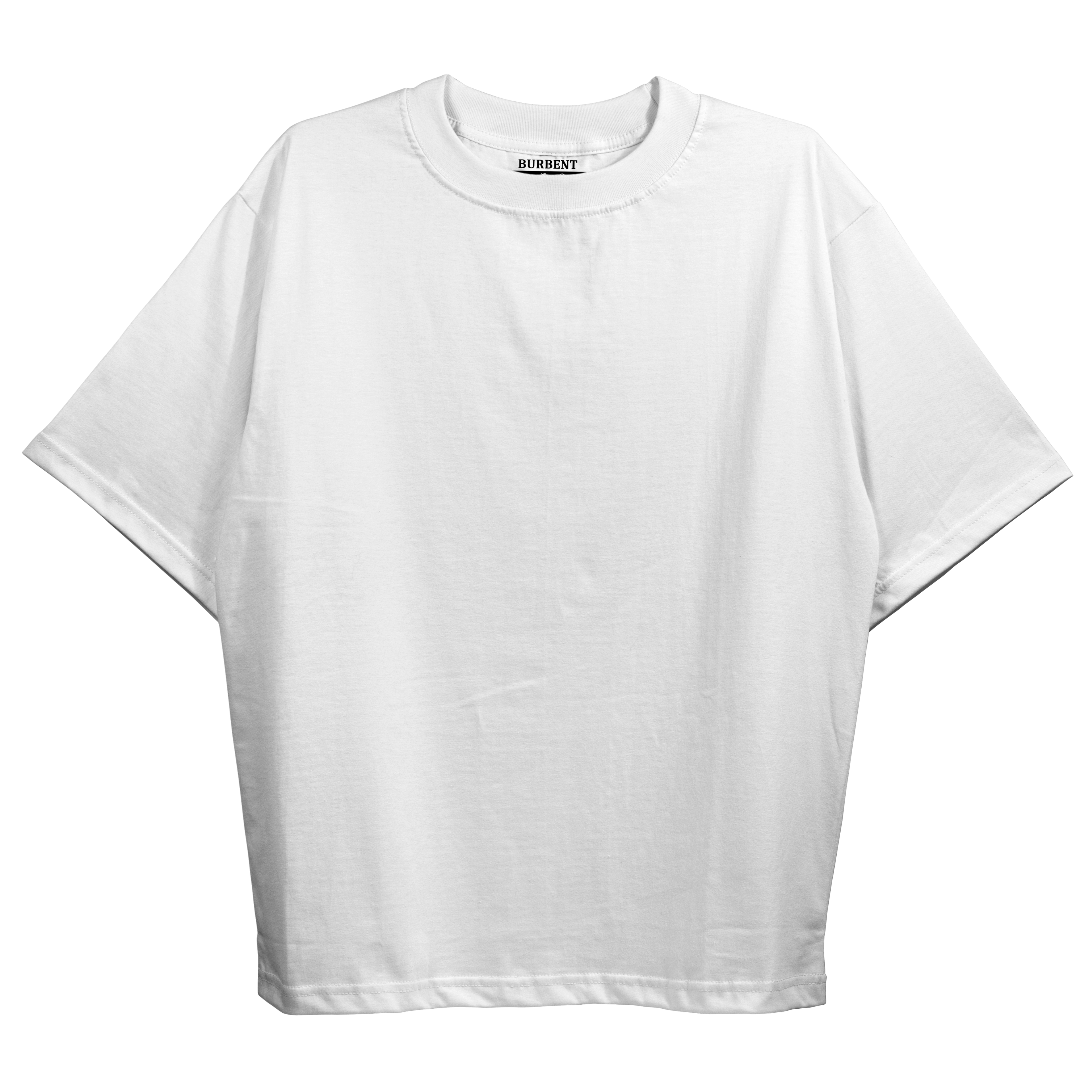 White Oversized Fit Unisex Tshirt