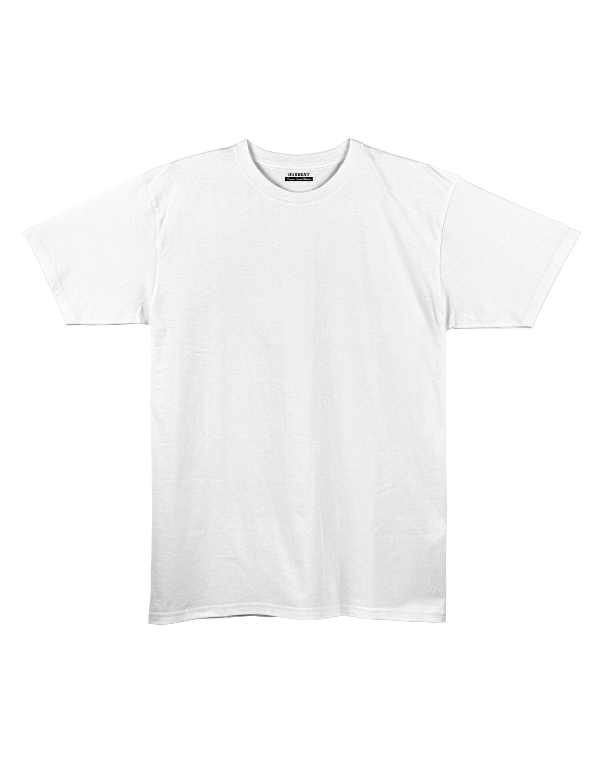 White Classic Unisex Cotton T-Shirt - BURBENT®