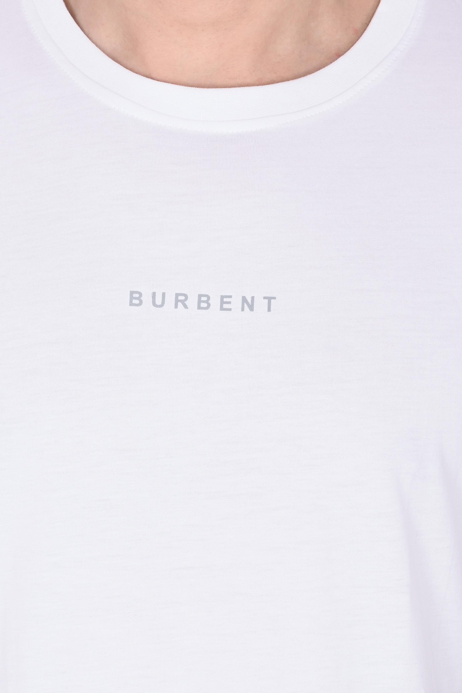 White Supima® Cotton T-shirt - BURBENT®