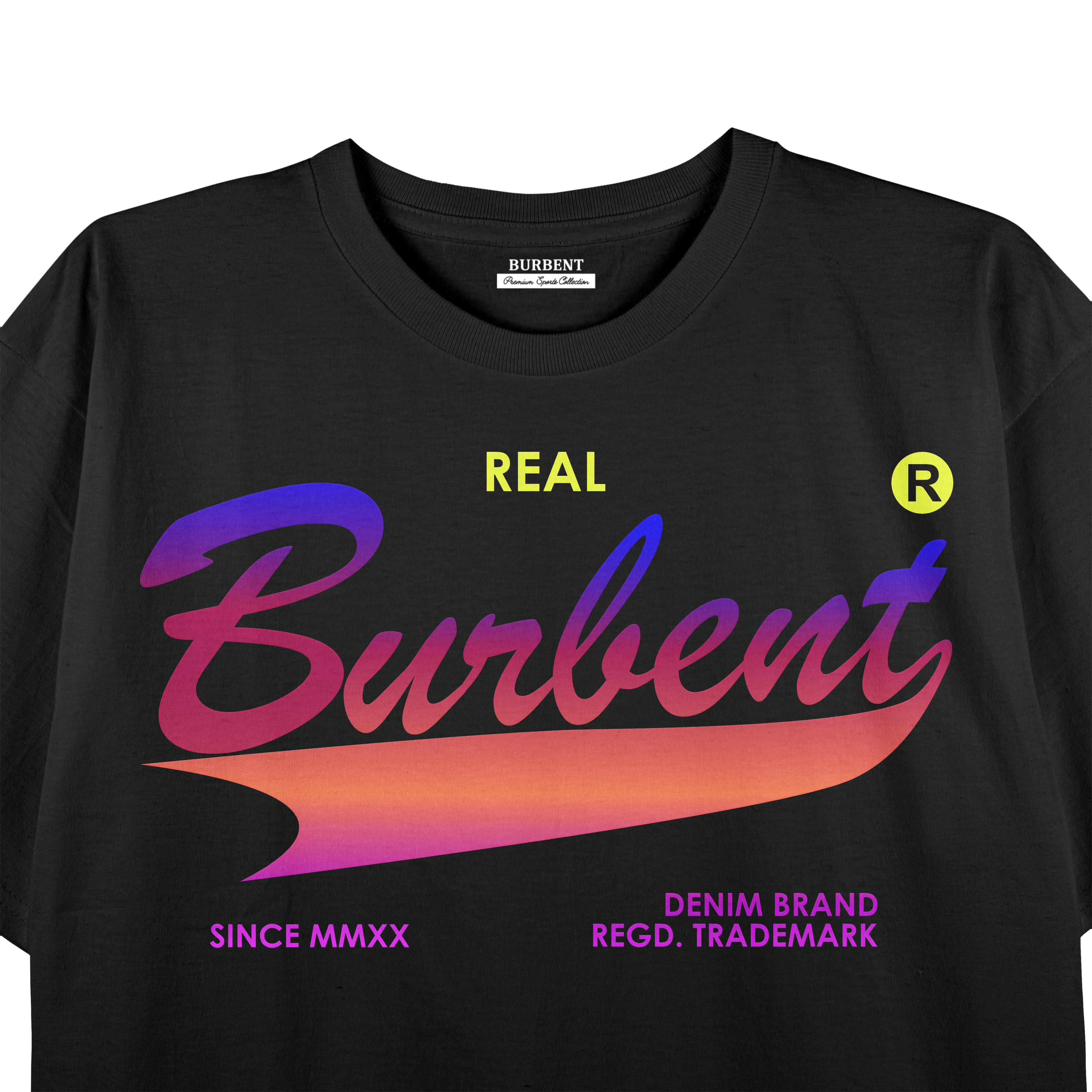 Burbent Real Signature Gradient Tee